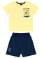 Bee Loop - Conjunto com Camiseta e Bermuda Amarelo - variação: Amarelo