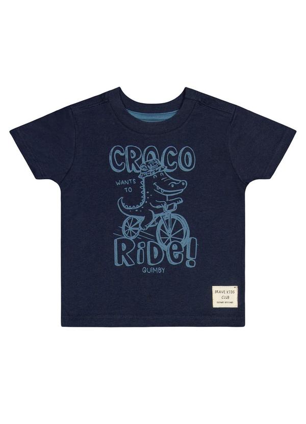 Quimby - Conjunto com Camiseta e Bermuda Bebê Azul 1