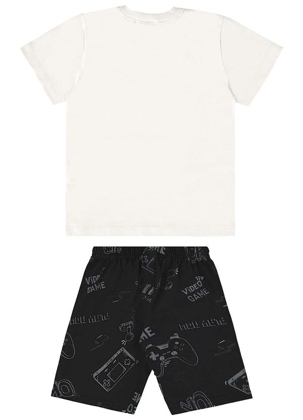 Bee Loop - Conjunto com Camiseta e Bermuda Bege 2