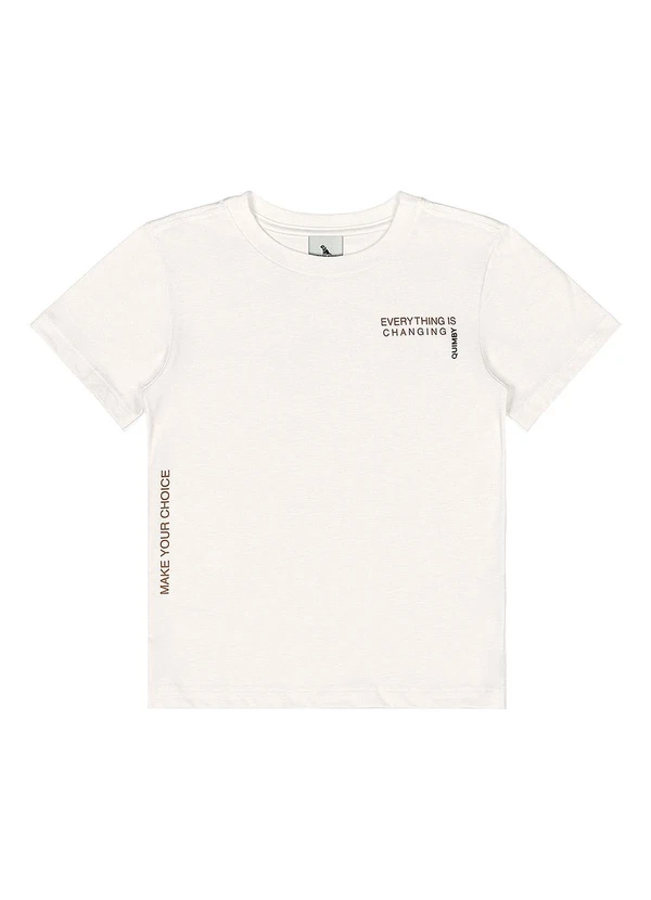 Quimby - Conjunto com Camiseta e Bermuda Bege 3