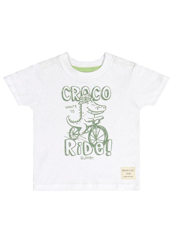 Quimby - Conjunto com Camiseta e Bermuda Branco 3