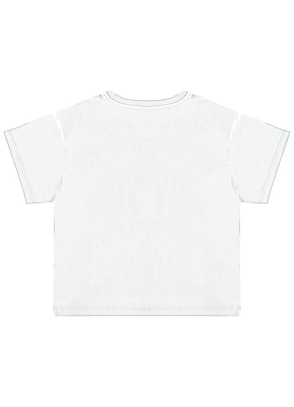 Três e Já - Conjunto com Camiseta e Bermuda Branco 5