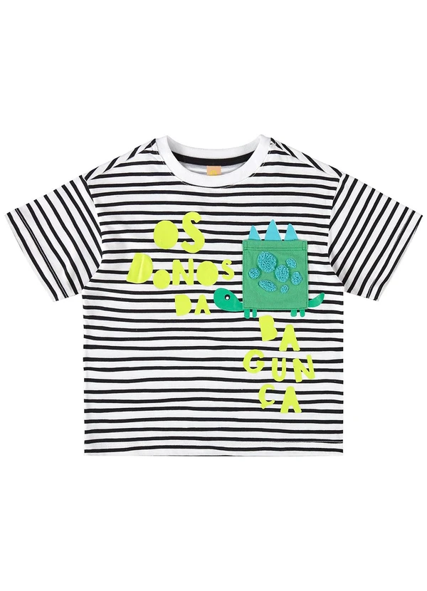 Três e Já - Conjunto com Camiseta e Bermuda Branco 5