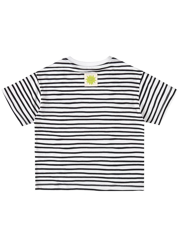 Três e Já - Conjunto com Camiseta e Bermuda Branco 6