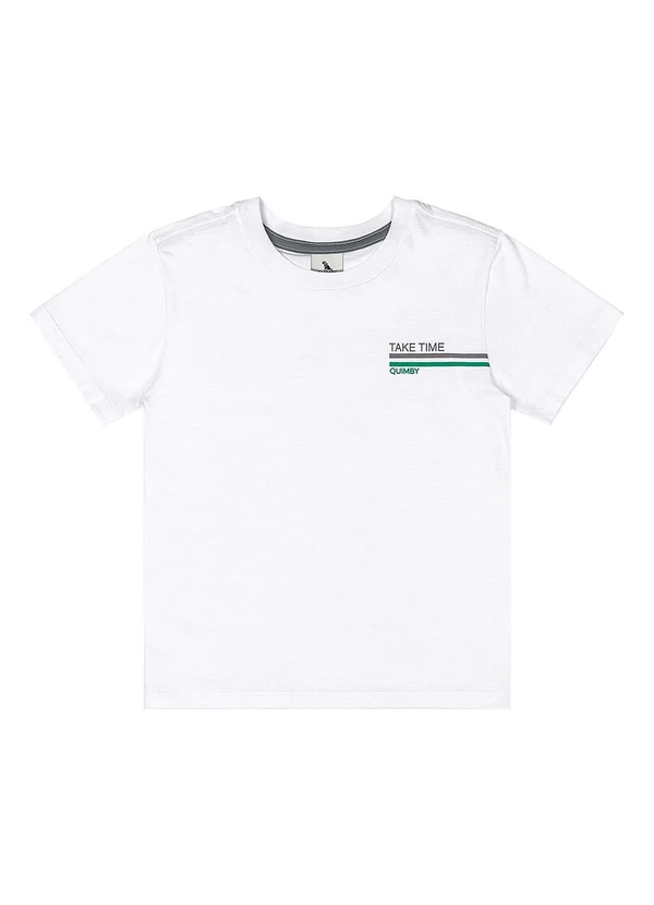 Quimby - Conjunto com Camiseta e Bermuda Branco 3