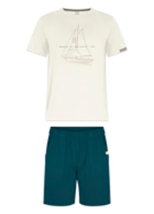 Alakazoo - Conjunto com Camiseta e Bermuda Branco - ALAKAZOO