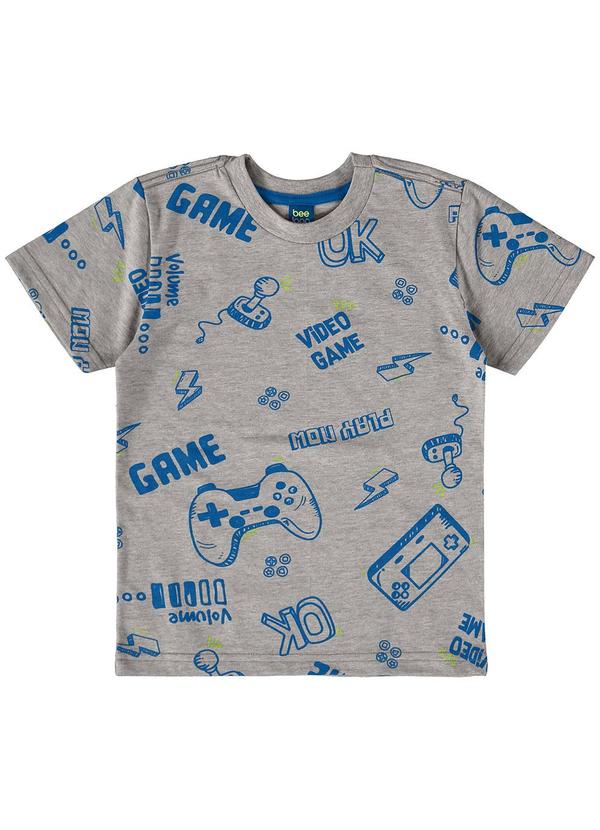 Bee Loop - Conjunto com Camiseta e Bermuda Cinza 4