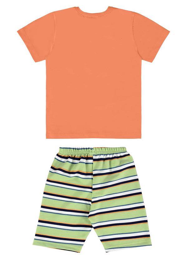 Bee Loop - Conjunto com Camiseta e Bermuda Laranja 4