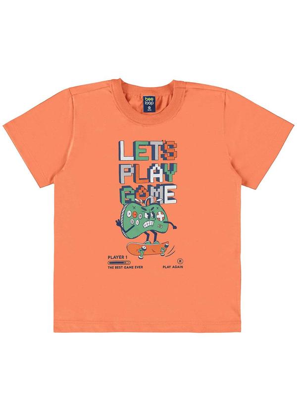 Bee Loop - Conjunto com Camiseta e Bermuda Laranja 3