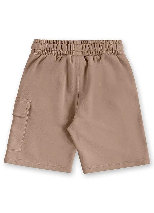 Up Baby - Conjunto com Camiseta e Bermuda Marrom 8