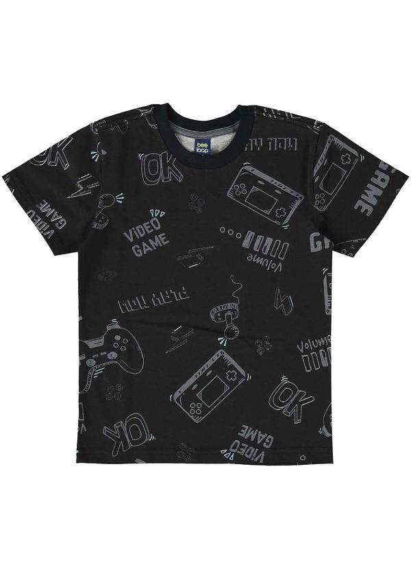 Bee Loop - Conjunto com Camiseta e Bermuda Preto 3