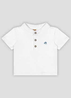 Conjunto com Camiseta e Bermuda Up Baby Branco - UP BABY
