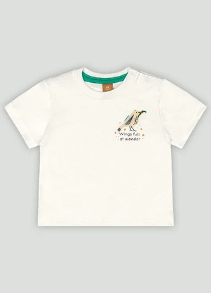 Conjunto com Camiseta e Bermuda Up Baby Branco - UP BABY