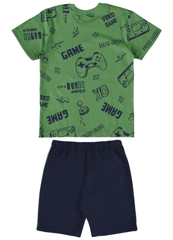 Bee Loop - Conjunto com Camiseta e Bermuda Verde 2