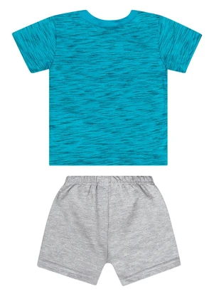 Guloseima - Conjunto com Camiseta e Bermuda Verde - GULOSEIMA