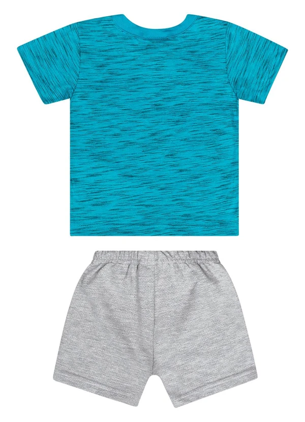 Guloseima - Conjunto com Camiseta e Bermuda Verde 2