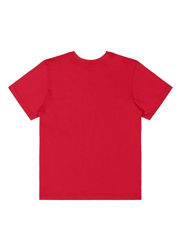 Quimby - Conjunto com Camiseta e Bermuda Vermelho 5