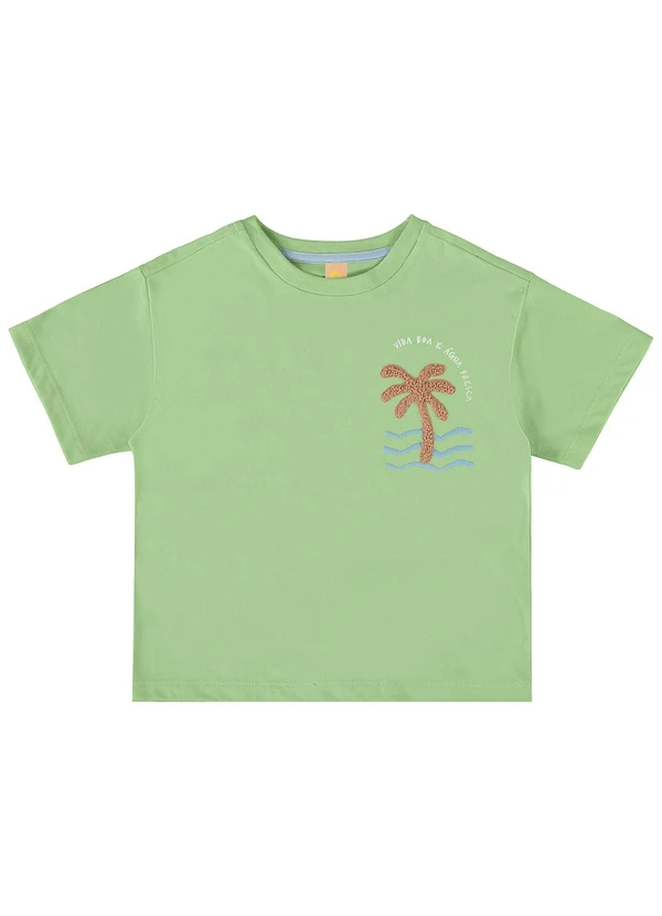 Três e Já - Conjunto com Camiseta e Calça Verde 5