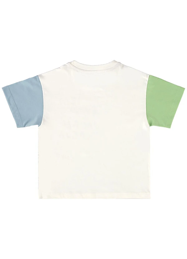 Três e Já - Conjunto com Camiseta e Short Bege 5