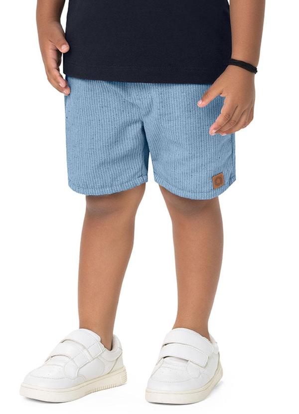 Alenice - Conjunto com Detalhe Bordado Menino Azul 3