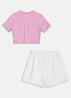 Authoria - Conjunto com Hello Kitty Vazada  Rosa - AUTHORIA