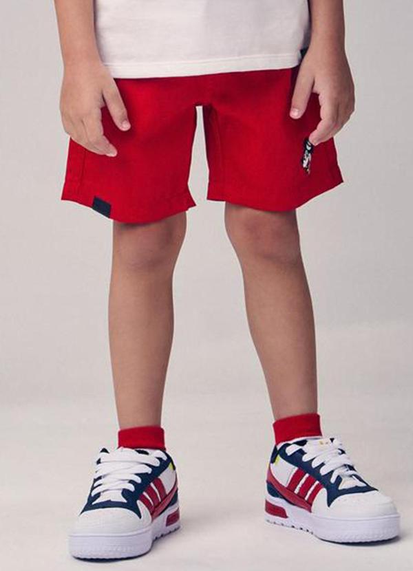 Youccie - Conjunto com Patch do Mickey Vermelho 4