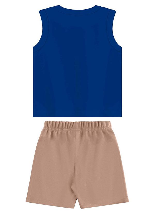 Bee Loop - Conjunto com Regata e Bermuda Azul 3