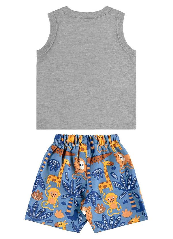 Bee Loop - Conjunto com Regata e Bermuda Cinza 2