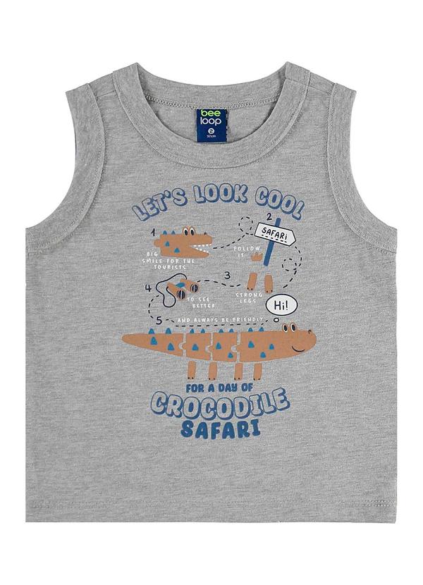 Bee Loop - Conjunto com Regata e Bermuda Cinza 3