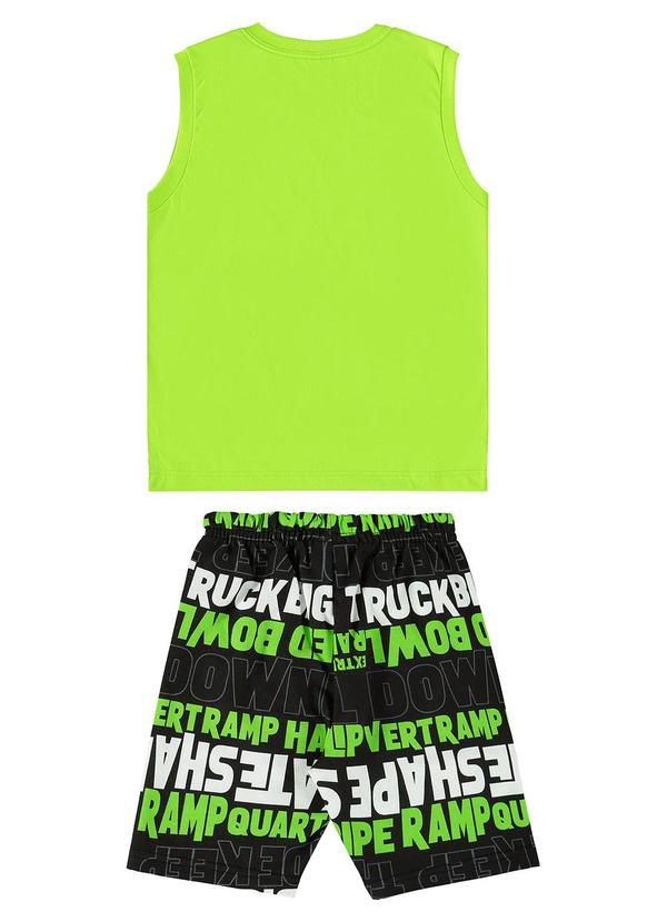 Bee Loop - Conjunto com Regata e Bermuda Verde 2