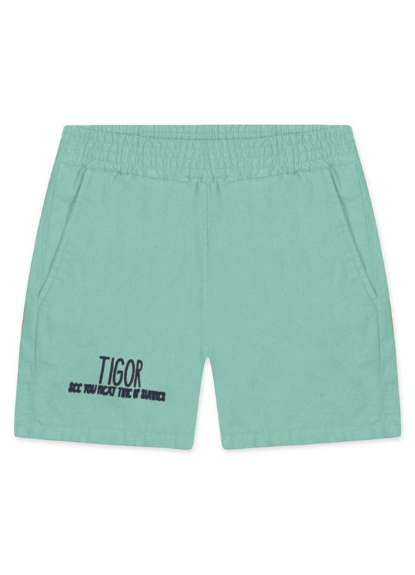 Tigor T Tigre - Conjunto Curto com Capuz Bebê Masculino Branco 3