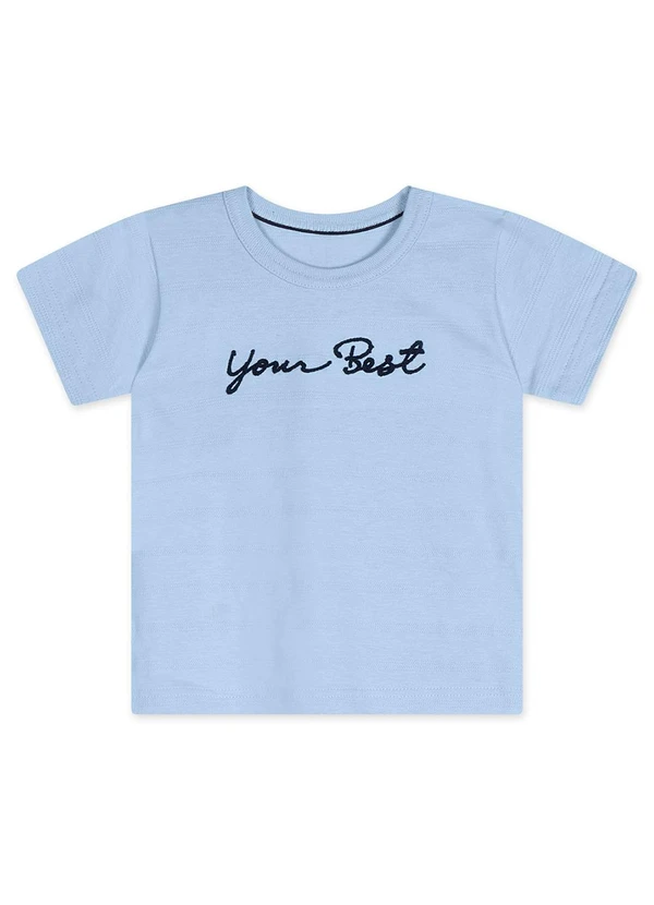 Marisol - Conjunto Curto Infantil Azul 2