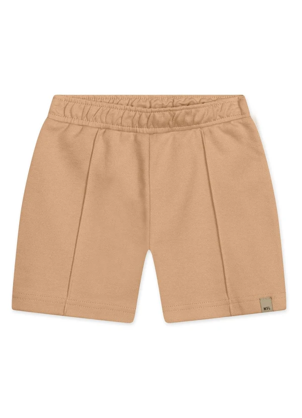 Marisol - Conjunto Curto Infantil Bege 4