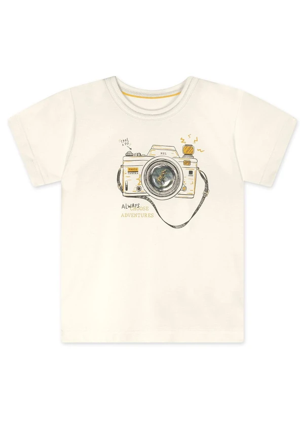 Marisol - Conjunto Curto Infantil Masculino Bege 2