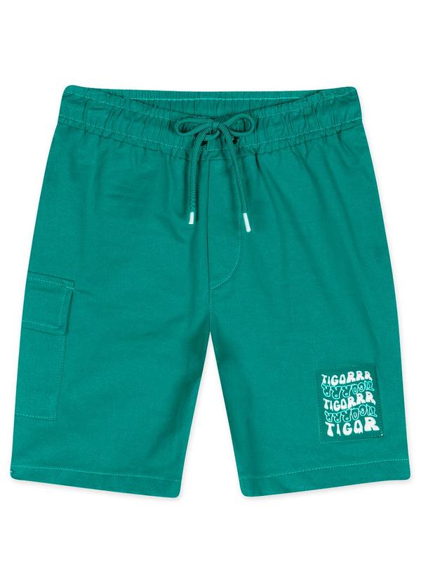 Tigor T Tigre - Conjunto Curto Infantil Menino Verde 6