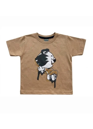 Tigor T Tigre - Conjunto Curto Marrom - TIGOR T TIGRE
