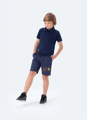 Tigor T Tigre - Conjunto Curto Menino Azul - TIGOR T TIGRE