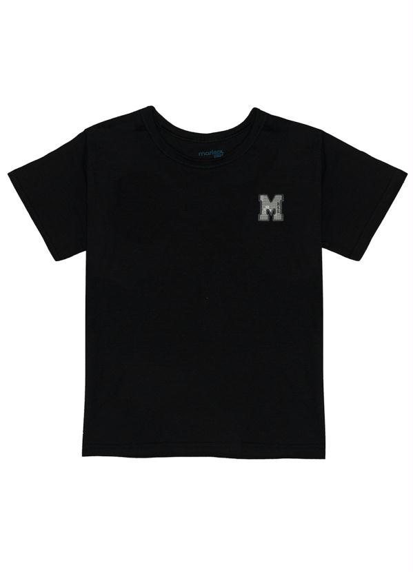 Marisol Play - Conjunto Curto Moletom Infantil MeninoPreto 2