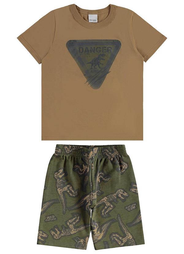 Malwee Kids - Conjunto Danger Area Cáqui