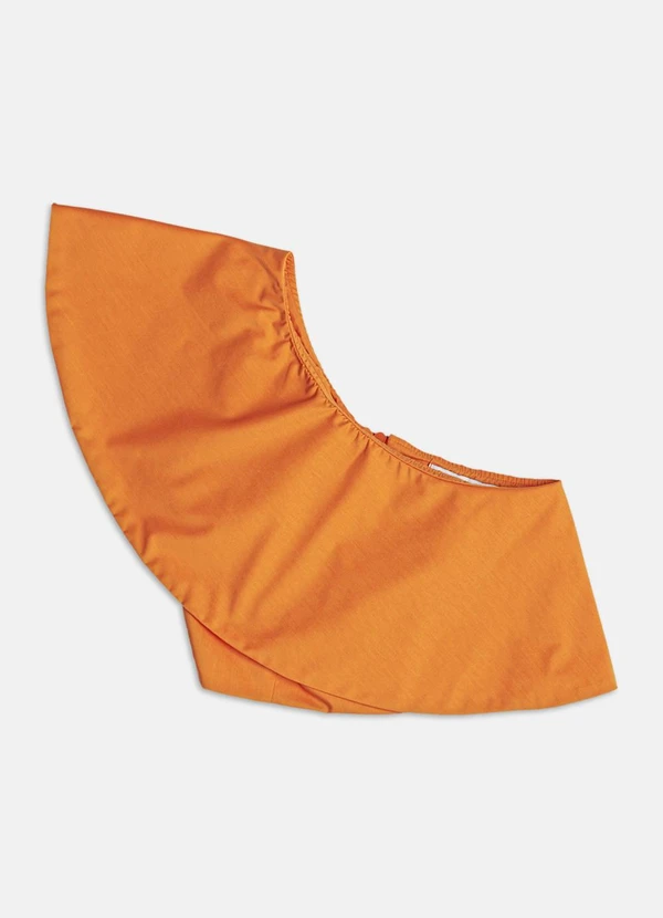 Authoria - Conjunto de Alfaiataria com Babados Laranja 3