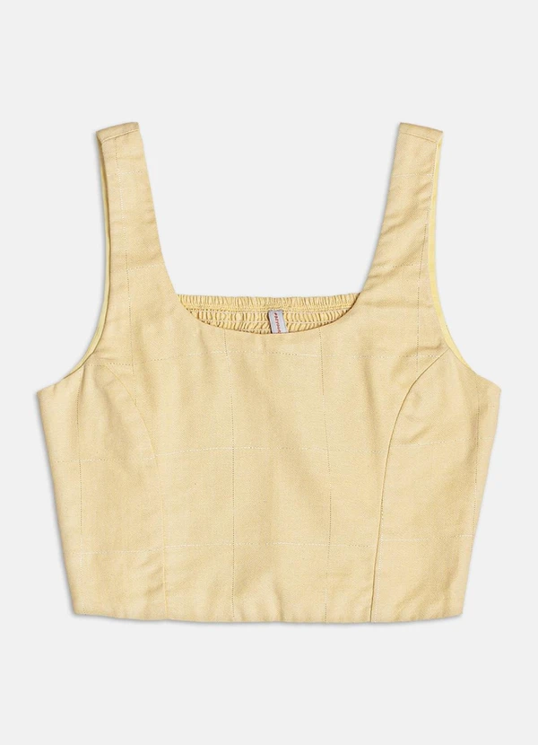 Authoria - Conjunto de Alfaiataria com Laço  Amarelo 3