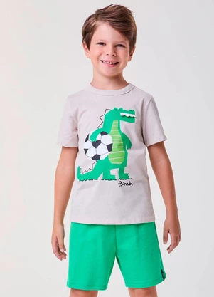 Bimbi - Conjunto de Crocodilo Jogador Verde - BIMBI