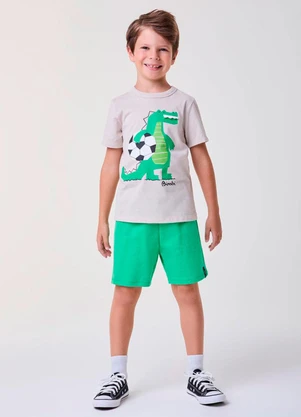 Bimbi - Conjunto de Crocodilo Jogador Verde - BIMBI