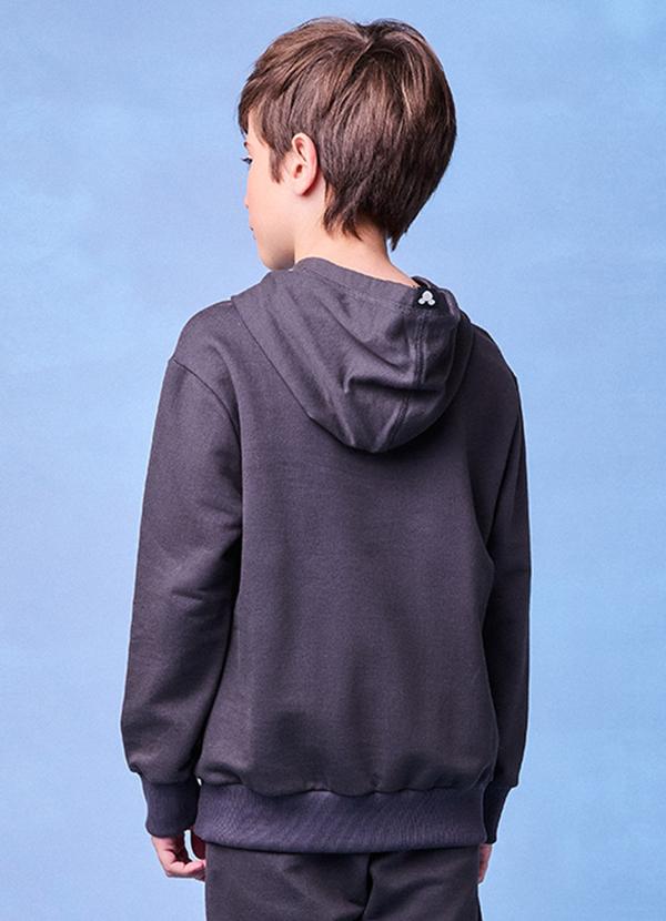 Youccie - Conjunto de Moletom Grafite do Mickey Cinza 2