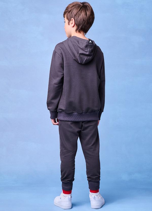 Youccie - Conjunto de Moletom Grafite do Mickey Cinza 4