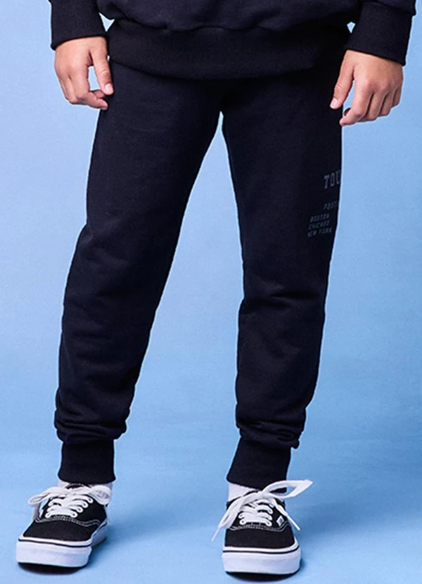 Youccie - Conjunto de Moletom Preto Preto 4