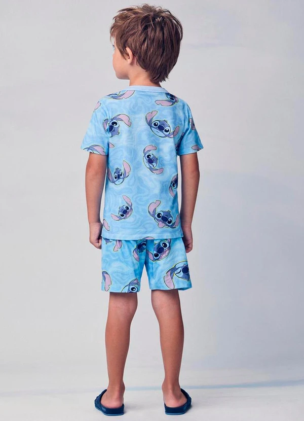Youccie - Conjunto de Pijama do Stitch Azul 2