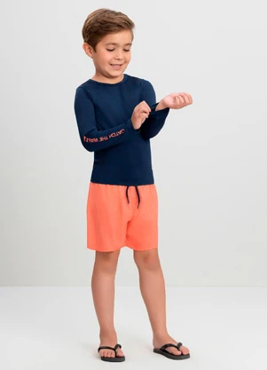 Conjunto de Praia Infantil Quimby Azul - QUIMBY