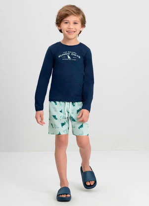 Conjunto de Praia Infantil Quimby Azul - QUIMBY