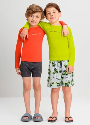 Conjunto de Praia Infantil Quimby Verde - QUIMBY